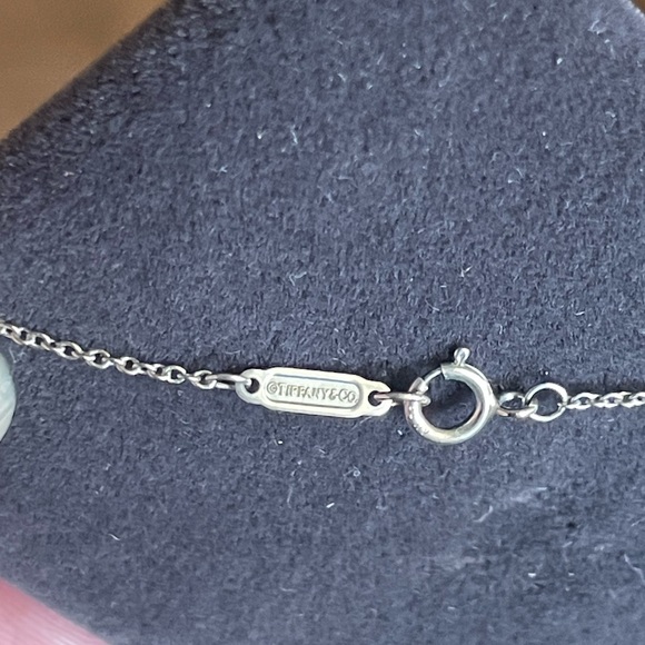 Tiffany & Co Love Necklace with White/Rose Gold and Pave Diamonds - Picture 8 of 12